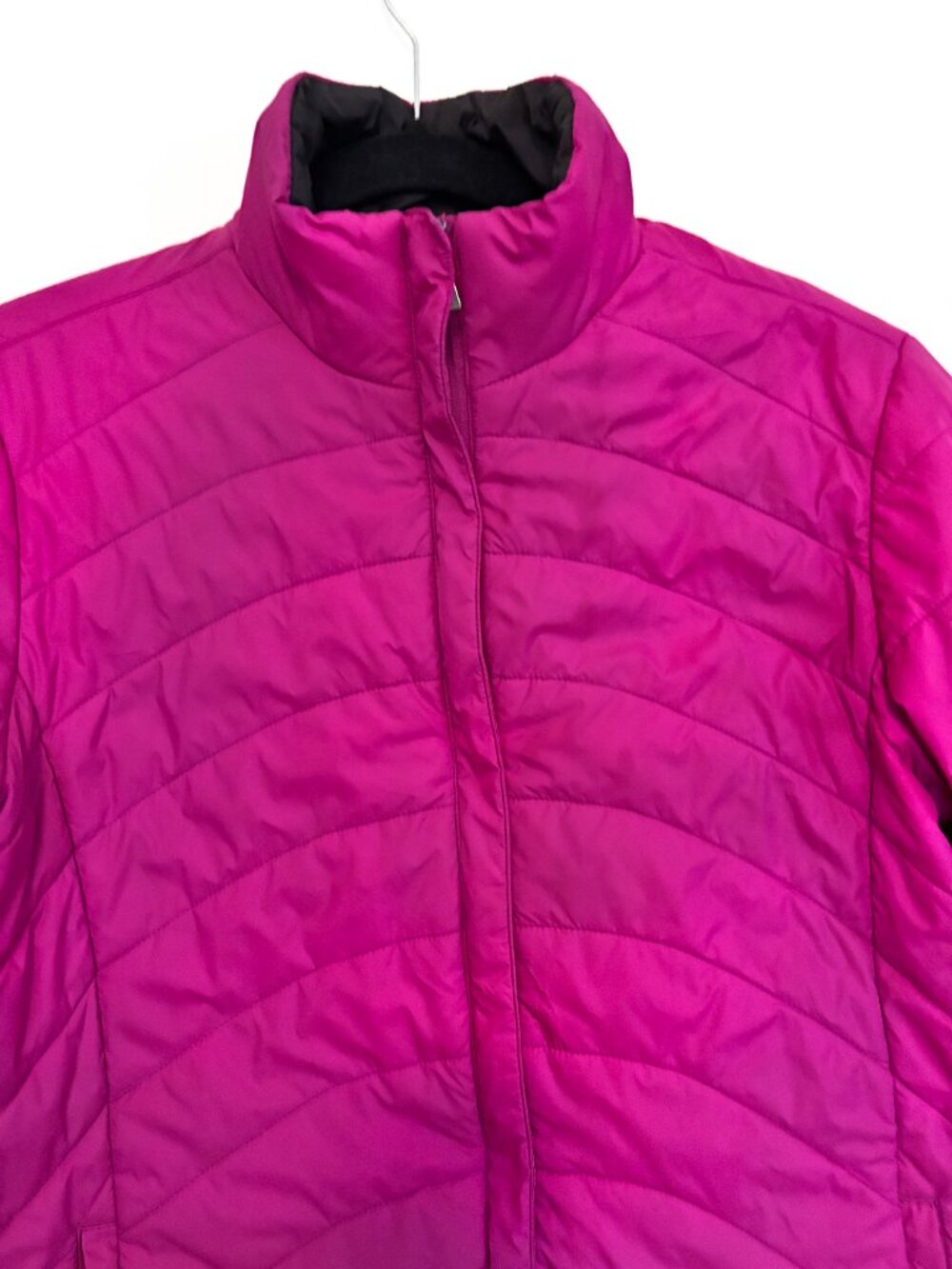 Lands End Women's Jacket Pink Quilted Puffer Size S. EXCELLENT COND. - Picture 5 of 7